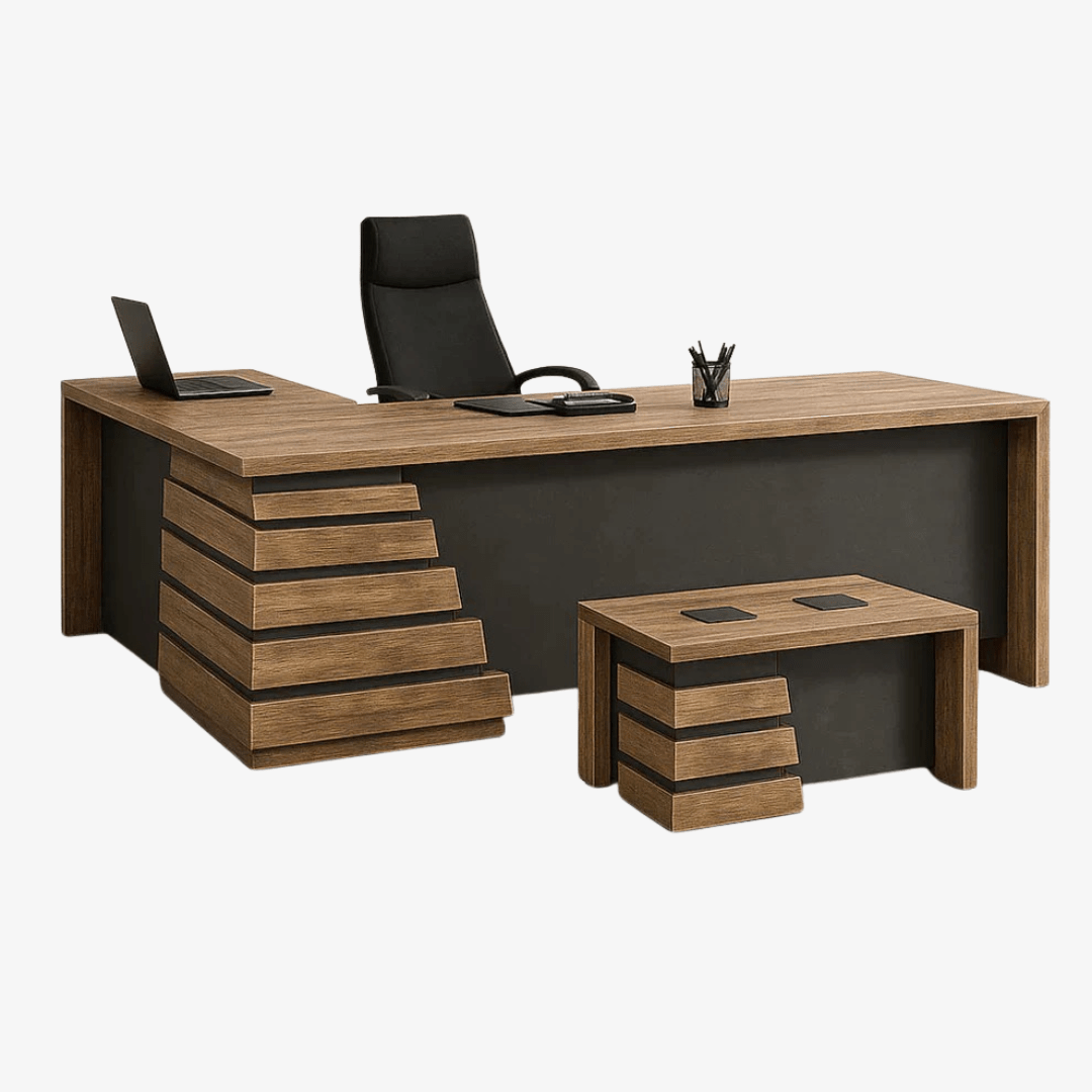 Bureau de direction NOVA en bois mdf